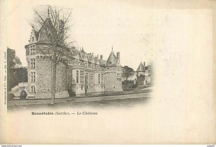 CPA Bonnetable (Sarthe) Le Chateau