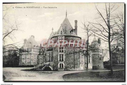CPA Chateau de Bonnetable Vue d'ensemble