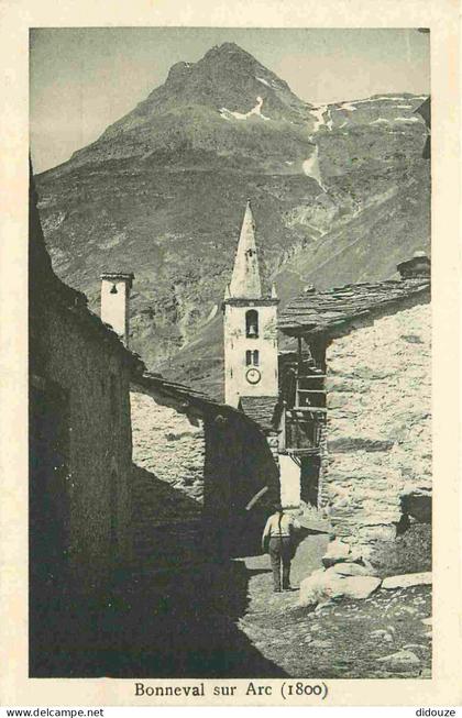 Carte Postale Ancienne - 73 - Bonneval sur arc - Bonneval sur arc 1800 - Animée - CPA - Oblitération de 1930 - Voir Scan