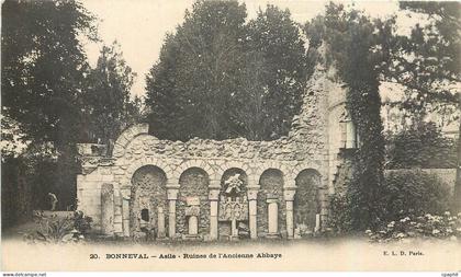 CPA Bonneval Asile Ruines de l'Ancienne Abbaye