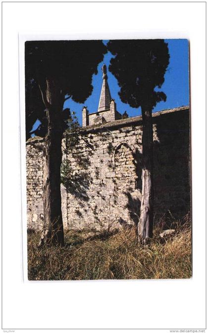 84 BONNIEUX Eglise, Mi Romane Mi Gothique, ed Photoguy 43, CPSM 10x15, 197?