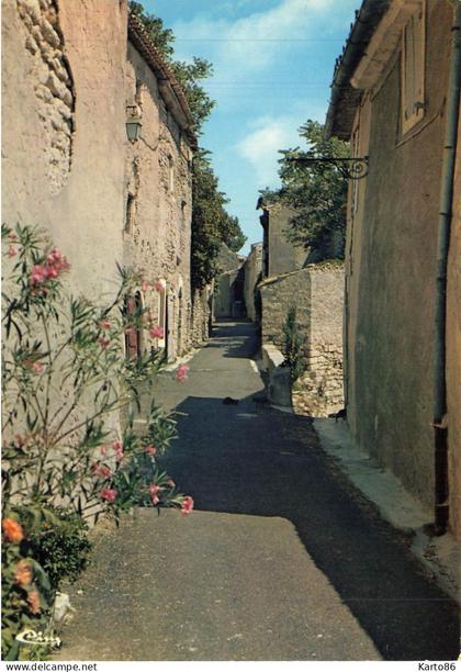 bonnieux * la rue droite