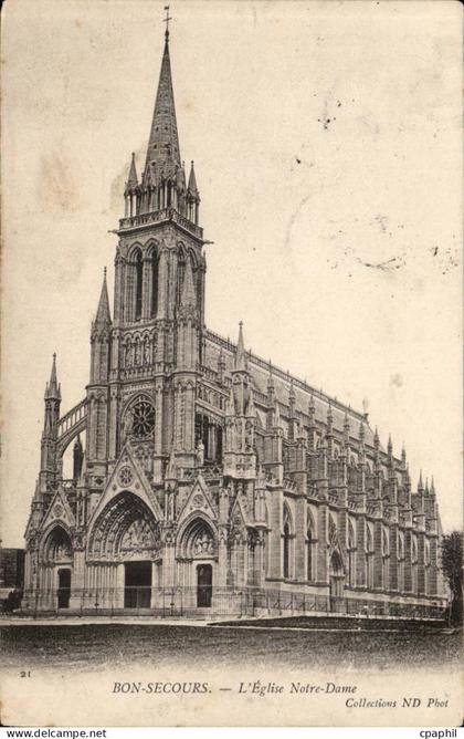 Bonsecours - L'Eglise Notre Dame- CPA