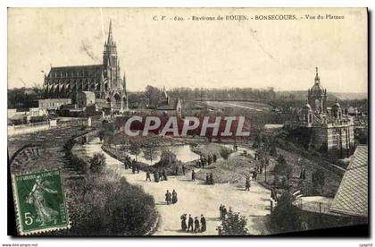 CPA Bonsecours Vue du Plateau