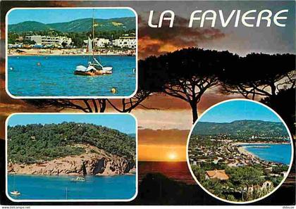 83 - Bormes les Mimosas - La Favière - Multivues - CPM - Voir Scans Recto-Verso