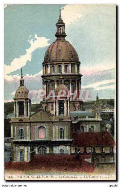 CPA Boulogne sur Mer La Cathedrale