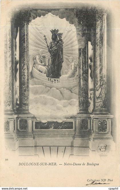 CPA BOULOGNE-SUR-MER - Notre Dame de Boulogne