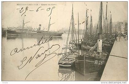 N-16 1691 : BOULOGNE SUR MER  PORT LE PAQUEBOT COREA