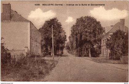 CPA Bouloire Avenue de la Butte et Gendarmerie FRANCE (1450564)