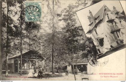 Bourbonne les Bains CPA La source Maynard