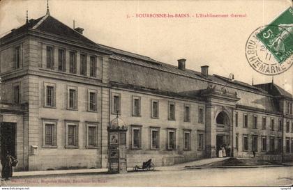 Bourbonne les Bains - L Etablissement Thermale - CPA