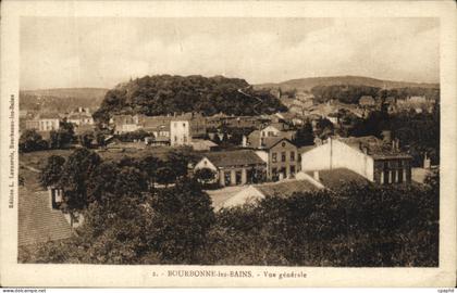 CPA Bourbonne Les Bains Vue Generale