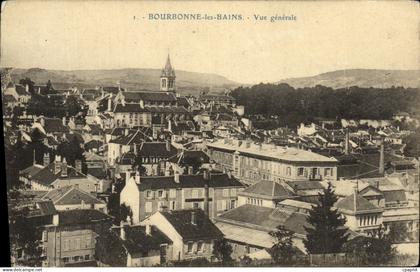 CPA Bourbonne Les Bains Vue Generale