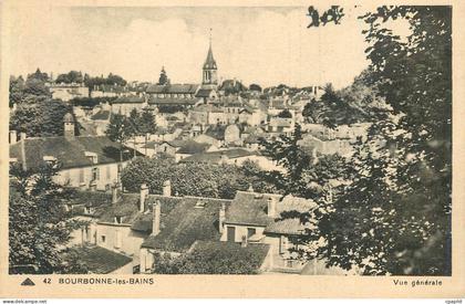 CPA Bourbonne les Bains Vue generale