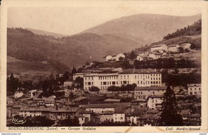 CPA Bourg Argental Groupe scolaire
