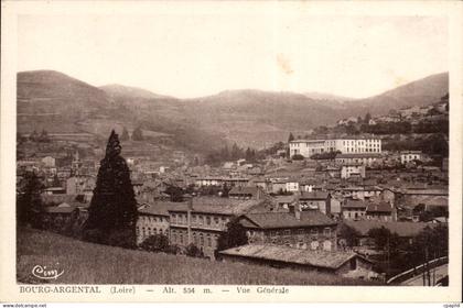 CPA Bourg Argental Vue generale