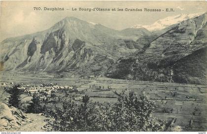 CPA Dauphine le Bourg d'Oisans et les Grandes Rousses