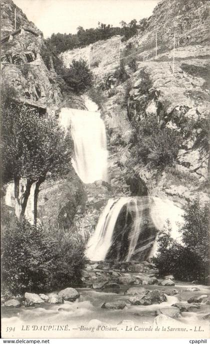 CPA Le Dauphine Bourg D'Oisans La Cascade De La Sarenne