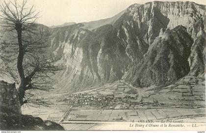 CPA Oisans Le Pre Gentil Le Bourg d'Oisans et la Romanche