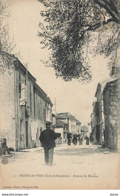 BOURG DE VISA - Avenue de Moissac