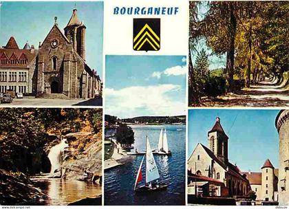 23 - Bourganeuf - Multivues - Blasons - Voile - CPM - Voir Scans Recto-Verso