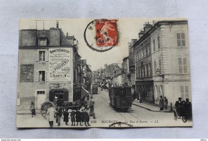 Bourges, la rue d'Auron, Cher 18