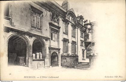 CPA Bourges L'Hotel Lallemand