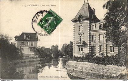 CPA Bourges Vue l Yevre