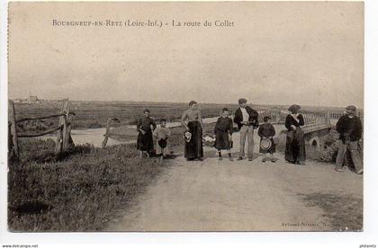 Bourgneuf en Retz : La route du Collet