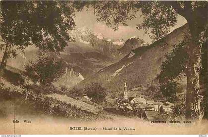 Carte Postale Ancienne - 73 - Bozel - Massif de la Vanoise - CPA - Voir Scans Recto-Verso - Poscard - Carta Postal -  Po