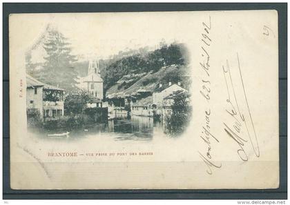 24 -  Brantome - Vue Prise du Pont des Barris