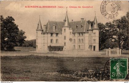 CPA St-SIMEON-de-BRESSIEUX - Chateau des Gauttefred (434212)