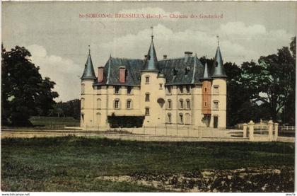 CPA St-SIMEON-de-BRESSIEUX - Chateau des Gautteried (434341)