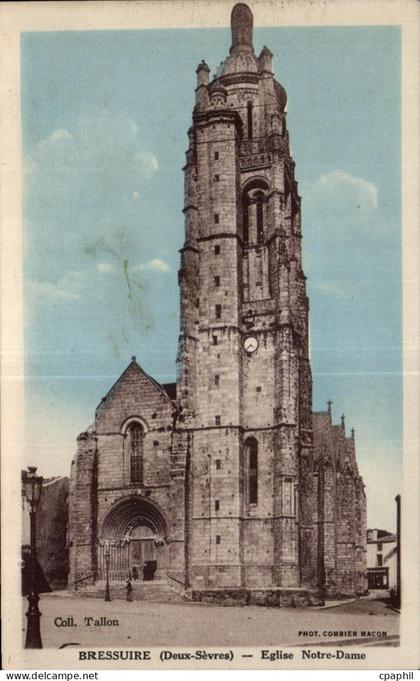 CPA Bressuire (Deux Sevres) Eglise Notre Dame