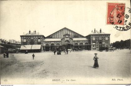 CPA Brest La Gare