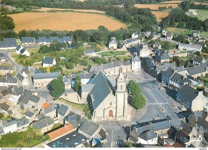 CPM Couleurs de bretagne plouaret vue aerienne