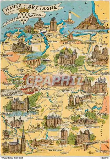 CPM Les Provinces Francaises Bretagne Haute Bretagne