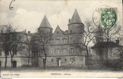 CPA Breteuil Abbaye