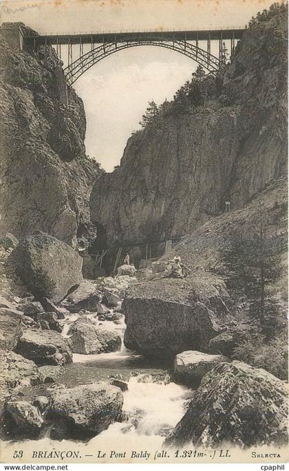 CPA Briancon Le Pont Baldy