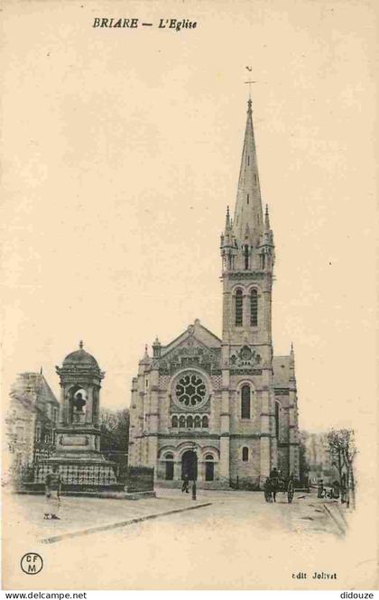 45 - Briare - L'Eglise - CPA - Voir Scans Recto-Verso