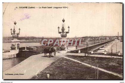 CPA Briare (Loiret) le Pont Canal