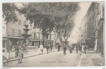 83 BRIGNOLES - Grande Rue - Café de Provence