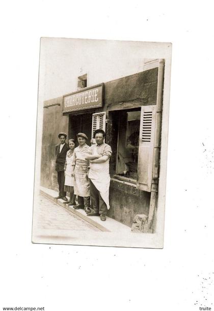 BRIOUDE ? CHARCUTERIE ( CARTE PHOTO )