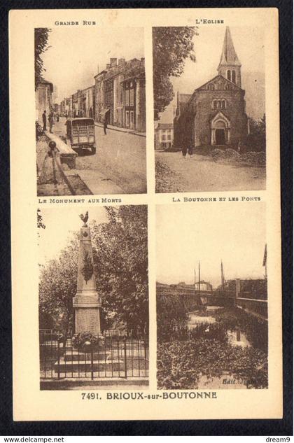 79 BRIOUX SUR BOUTONNE - Multivues