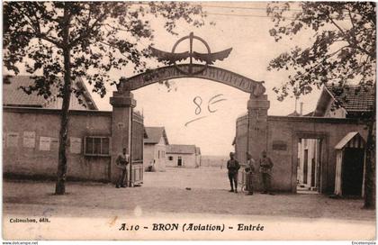 CPA Carte Postale France  Bron Aviation Entrée   VM109321ok