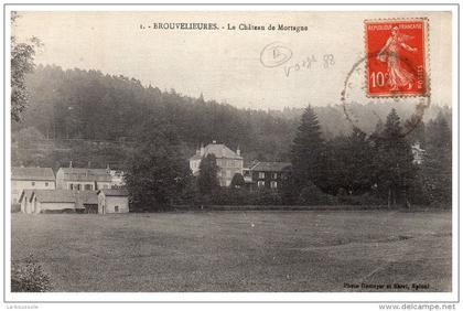 88 BROUVELIEURES - le château de Mortagne