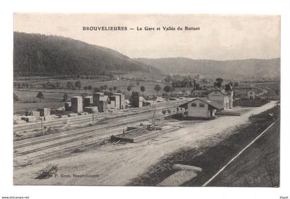88 VOSGES - BROUVELIEURES La Gare