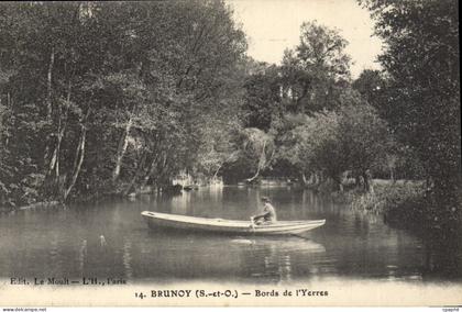 CPA Brunoy Bords De I'Yerres