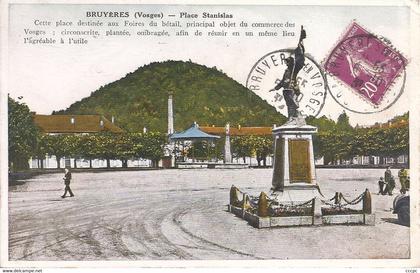 CPA Bruyères Place Stanislas