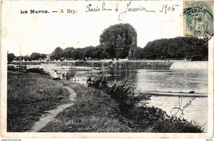 CPA BRY-sur-MARNE La Marne (1352307)